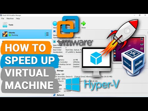 How to Speed Up VMWare, Oracle VirtualBox and Microsoft Hyper-V Virtual Machines