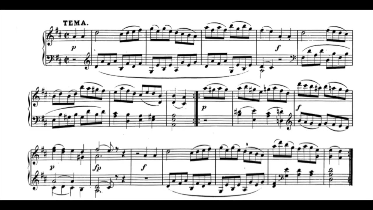 Mozart Piano Sonata No.6 K284 /205b D major 莫札特 鋼琴 奏嗚曲 第6