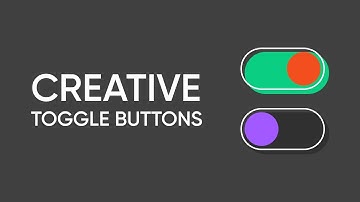 Creative Toggle Checkbox using HTML & CSS
