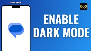 How To Turn On Dark Mode on Google Messages ? screenshot 2