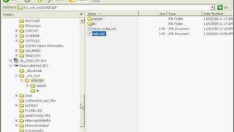 How to Create a Simple Java Server Faces (JSF) Application WAR File for J2EE/JEE5 Deployment