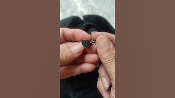 Cách sửa khóa kéo giọt nước không cần máy may