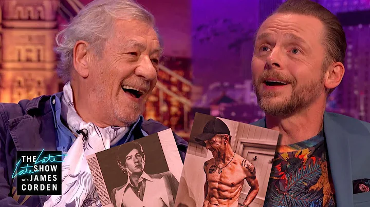 Hot Ian McKellen & Hot Simon Pegg Are Head Turners