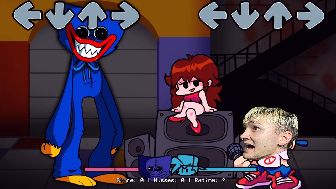 N3ro BOJUJE o HOLKU s HUGGY WUGGYM!😠 (porazím ho v rap battlu?) | Friday Night Funkin POPPY PLAYTIME