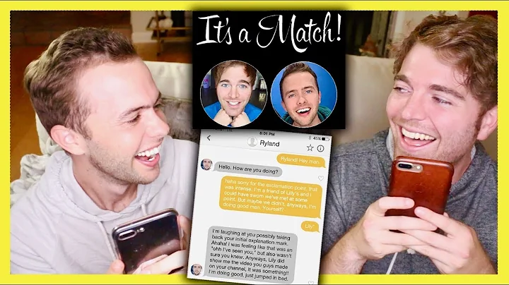 READING OUR TINDER CONVERSATION with RYLAND