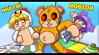 Tô Gà Cùng Nabee Vào Nhà Trẻ Ma Quái Siêu Đáng Sợ Trong Roblox Daycare Và Cái Kết...