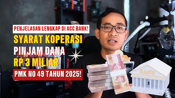 Mau Pinjam Dana Rp 3 Miliar ini Syarat yang Koperasi Desa Merah Putih Perlukan! - Sedesa ID