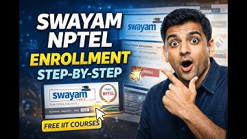 How to Enroll in SWAYAM NPTEL Courses | Step-by-Step Demo