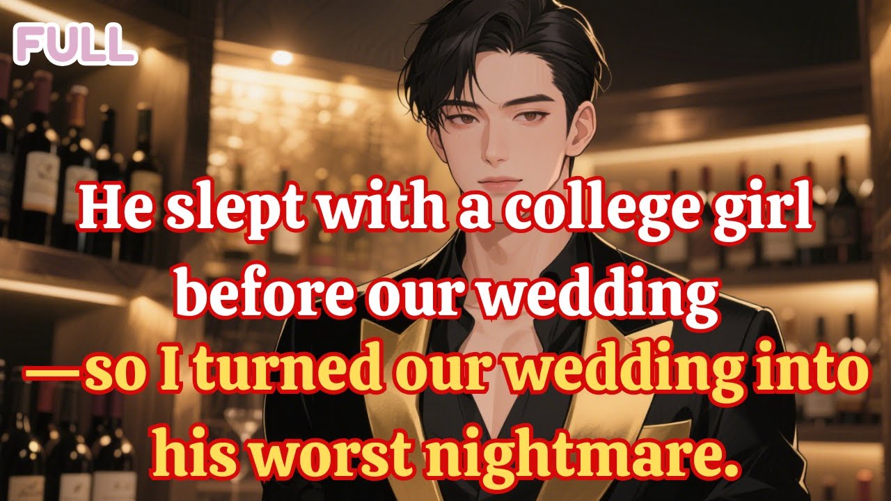 He slept with a college girl before our wedding—so I turned our wedding into his worst nightmare