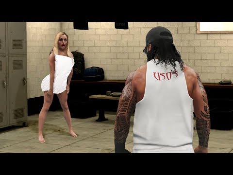 WWE 2K19 What Happens If You Walk Into Mandy Rose's Room WITHOUT Knocking?