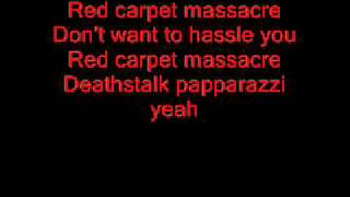 Duran Duran Red Carpet Massacre LYRICS ON SCREEN