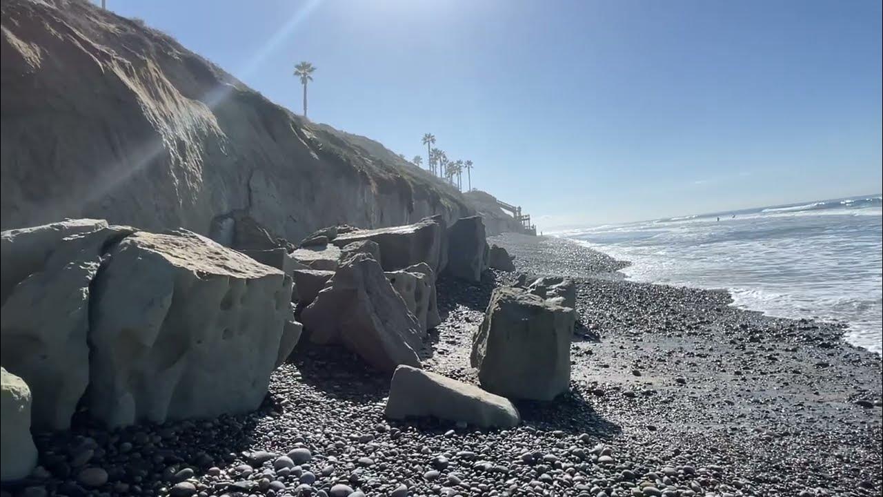 Bluff collapse in Encinitas 😲 YouTube