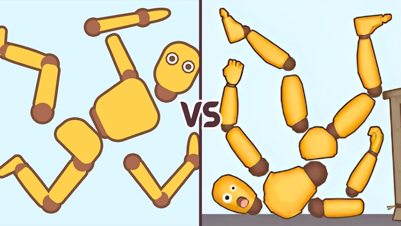 Kick & Break против Ragdoll Break (Помогите мне) — Прохождение всех сложных уровней испытания Гей...