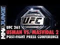UFC 261 post-fight press conference