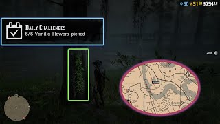 RDR2 Online - Vanilla Flower locations (EASIEST SPOT!)