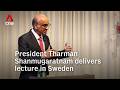 President Tharman delivers lecture 'Between Unipolar and Multipolar Worlds' in Sweden | Full speech Episode cover