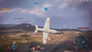 Лучший в небе, Небесный ратник, в игре World of Warplanes на советском самолете истребителе Як-19