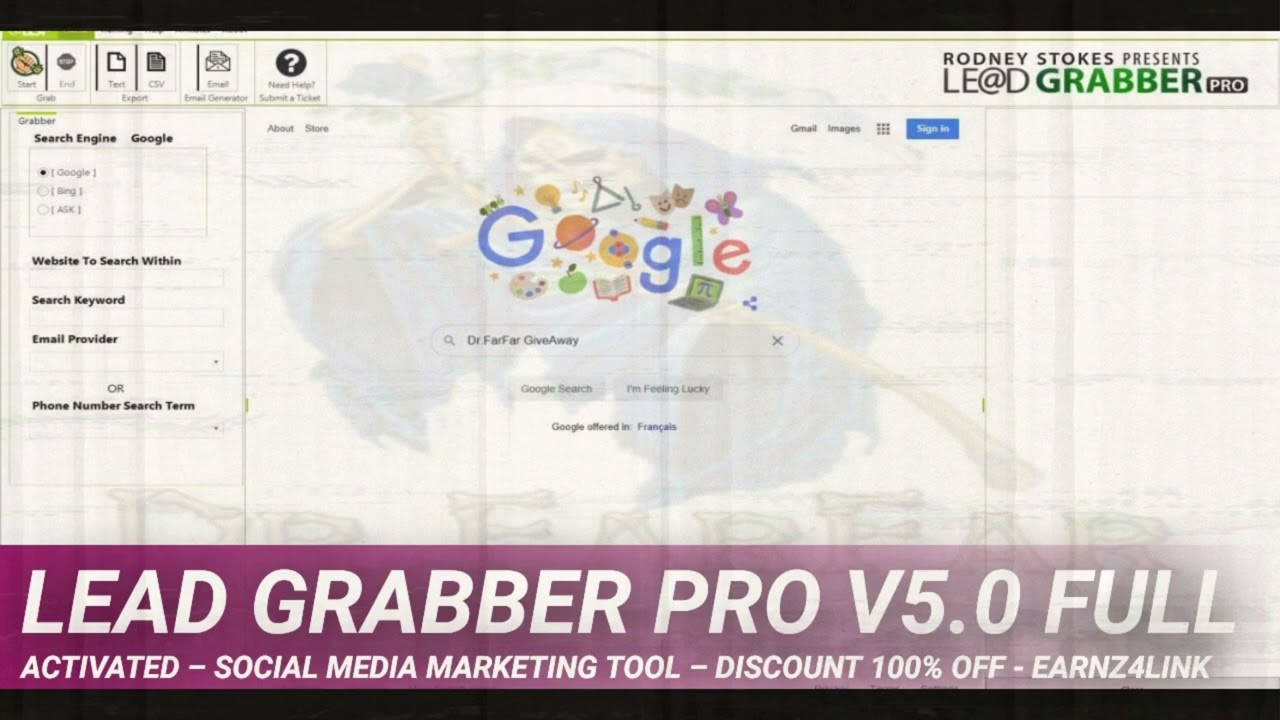 Lead Grabber PRO 2025: Simple Email Extractor for Any Website and Search Engine