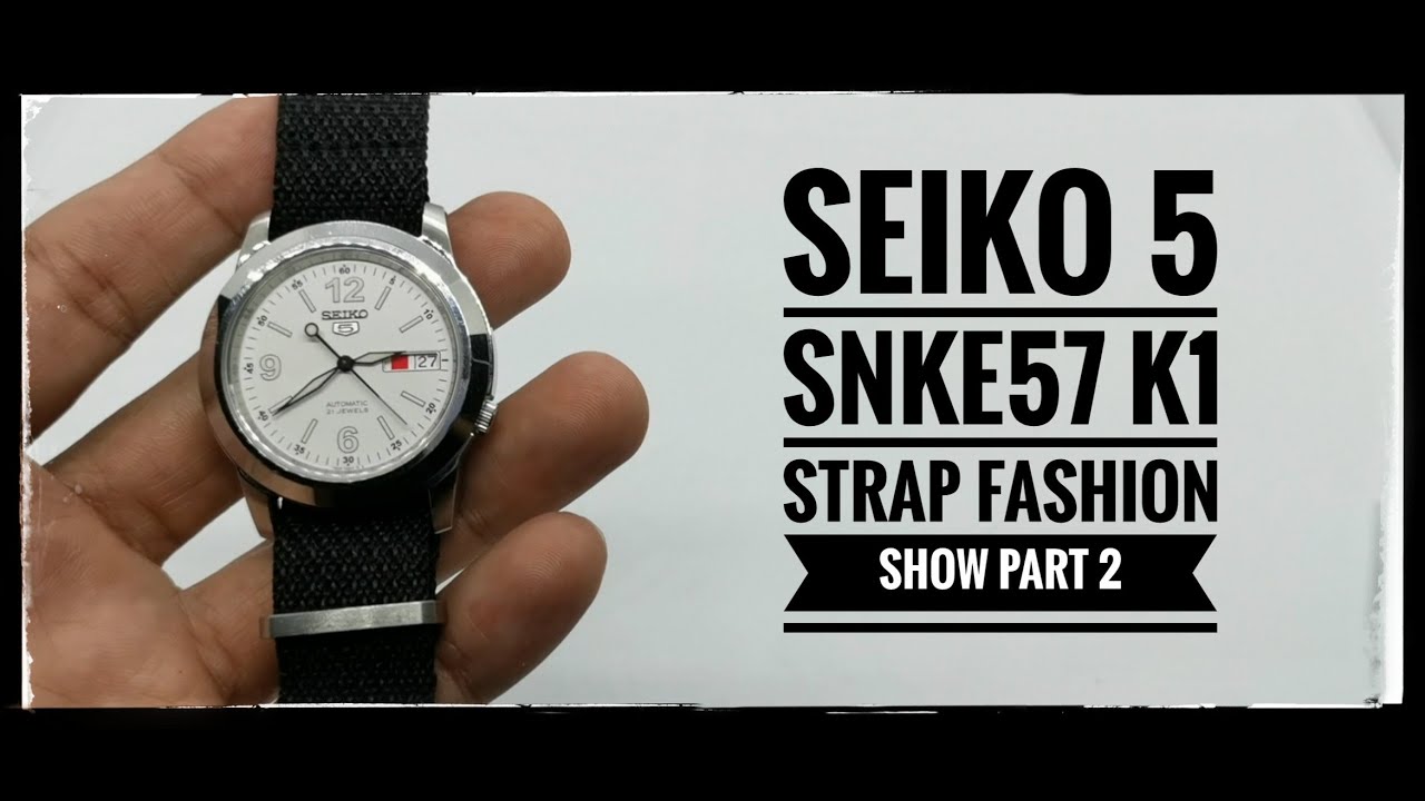 5 Best Straps for the Seiko 5 SNKE57 K1: Straps fashion show part 2 # ...