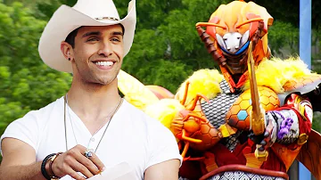 Mega Morphin Rockstar: Levi Western Special | Super Ninja Steel | Power Rangers Official