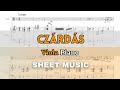 Monti - Czardas | Viola and Piano (Sheet Music/Full Score)
