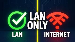 How to Block Internet Access on Windows but Keep Local Network