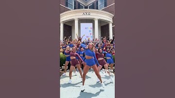 SORORITY RECRUITMENT DANCE VIDEO - #sororityrushweek #sororityrush #sororityhouse #rush