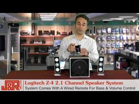 Logitech Z-4 2.1 Channel Speaker System Review - JR.com