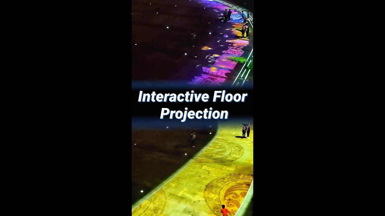 Immersive Interactive Floor Projection for Events and Exhibitions | Next-Level Visual Experience