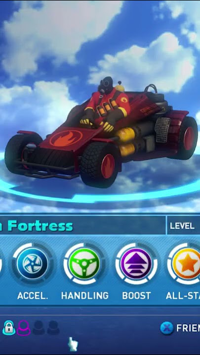 TF2 Characters in SEGA Racing Game #shorts #gaming #tf2 #sonic