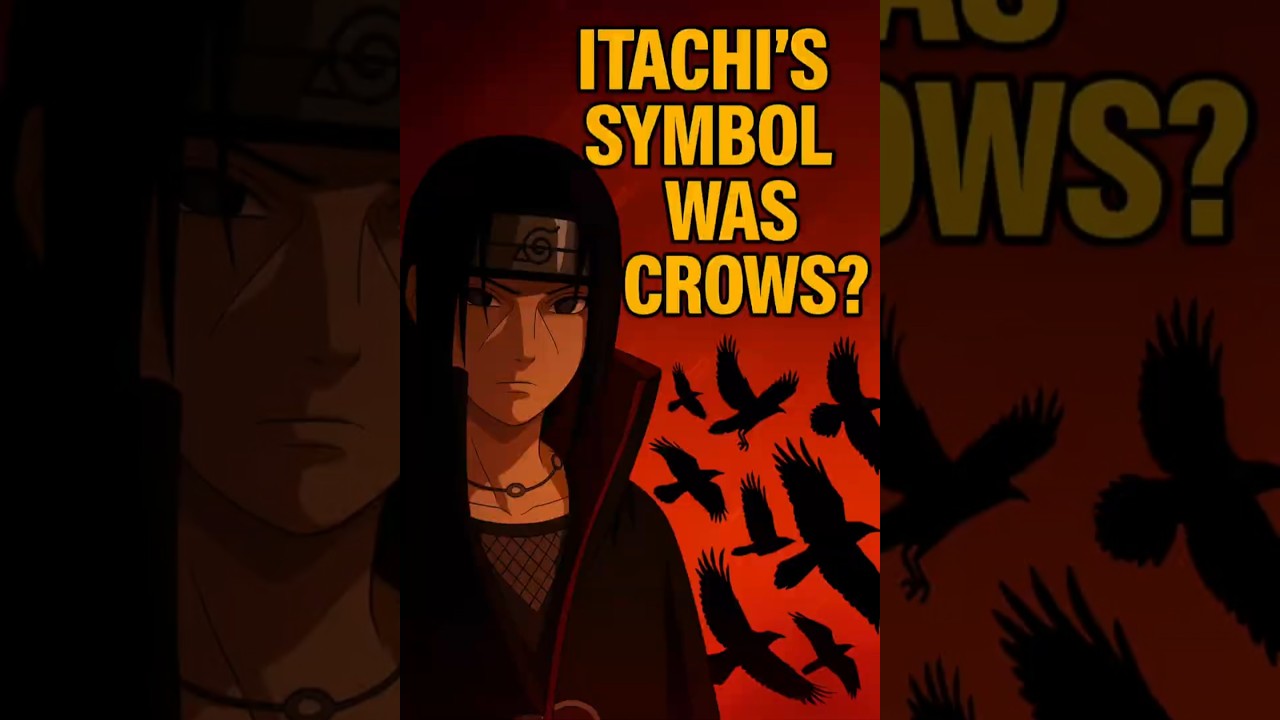 The Hidden Meaning Behind Itachi’s Crows 👁 | Anime Facts