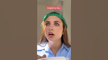 English be easy, right? 👀 #languagelearning #languages #humor #english #airlearn #airlearnapp