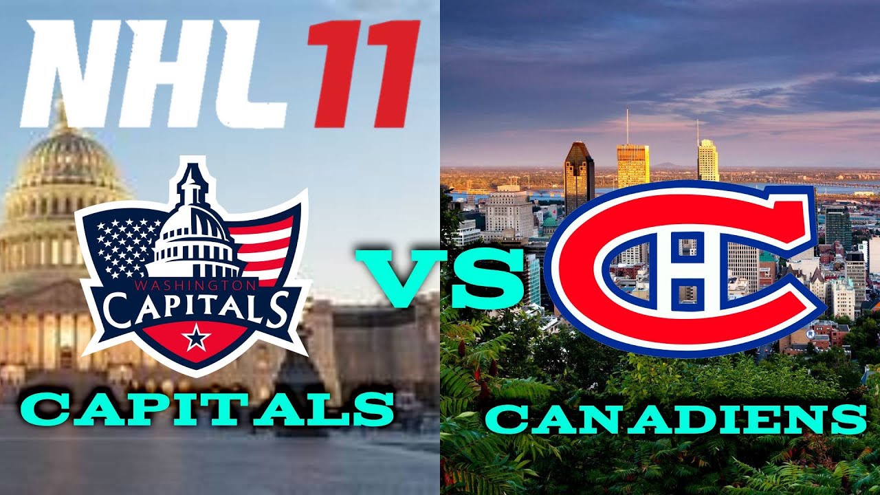 NHL 11 - Washington Capitals VS Montreal Canadians