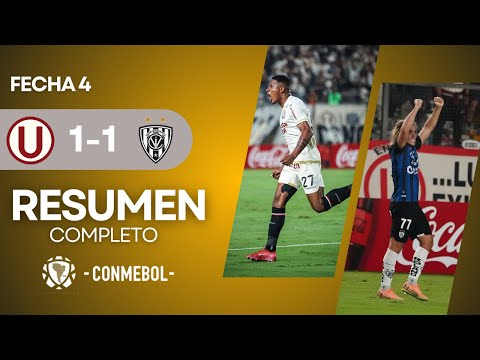 RESUMEN UNIVERSITARIO (1) VS (1) INDEPENDIENTE DEL VALLE | LIBERTADORES