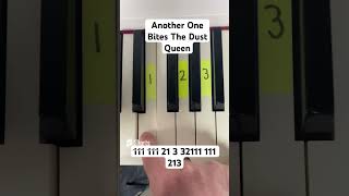 Another One Bites The Dust by Queen easy piano version