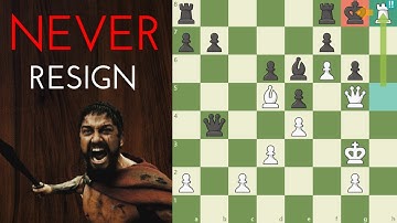 HOW To WIN Losing Chess Positions