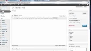 Embed A Video On Wordpress