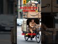 Amazon pedal power delivery half bike half van zero fuel, all legs 🚲📦 #amazon #amazonflex #rideshare