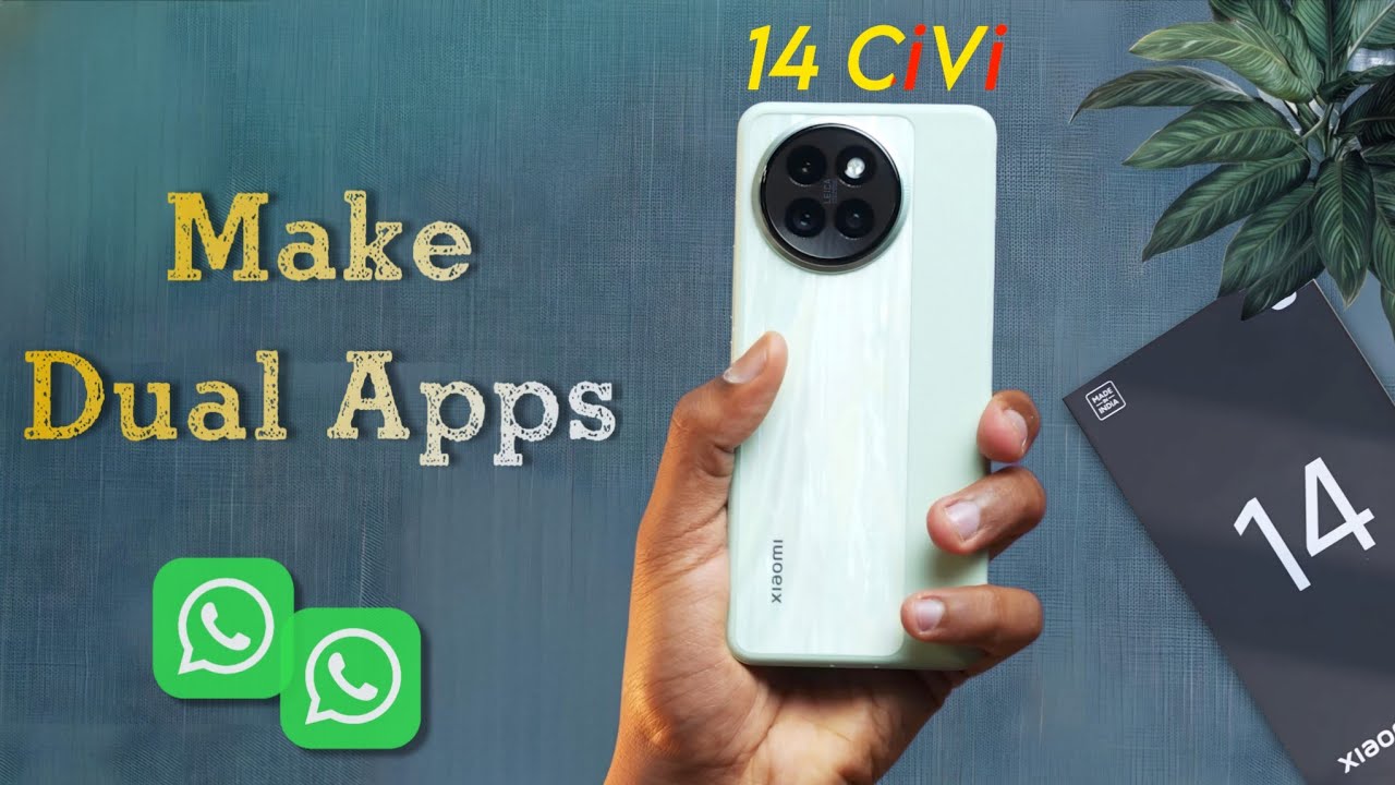 Xiaomi 14 CiVi Dual Apps | How to Create Dual App in Xiaomi 14 Civi