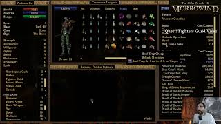 🔴 live | Morrowind, Class: The Scout Exploring Main and Guild Quests #10