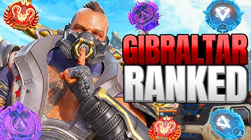 High Level Gibraltar Ranked Gameplay - Apex Legends (No Commentary)