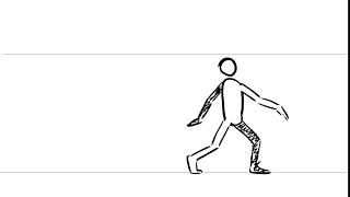 Walk Cycle Practice (Based on Richard WIlliams' "The Animator's Survival Kit")