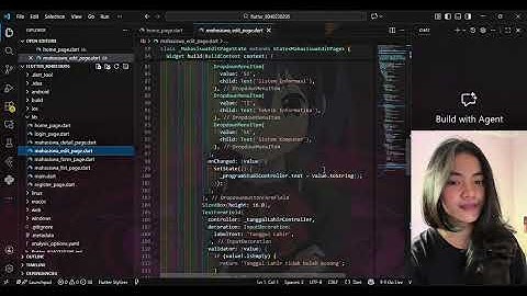 TUGAS VIDEO UTS PEMROGRAMAN MOBILE 8040230205