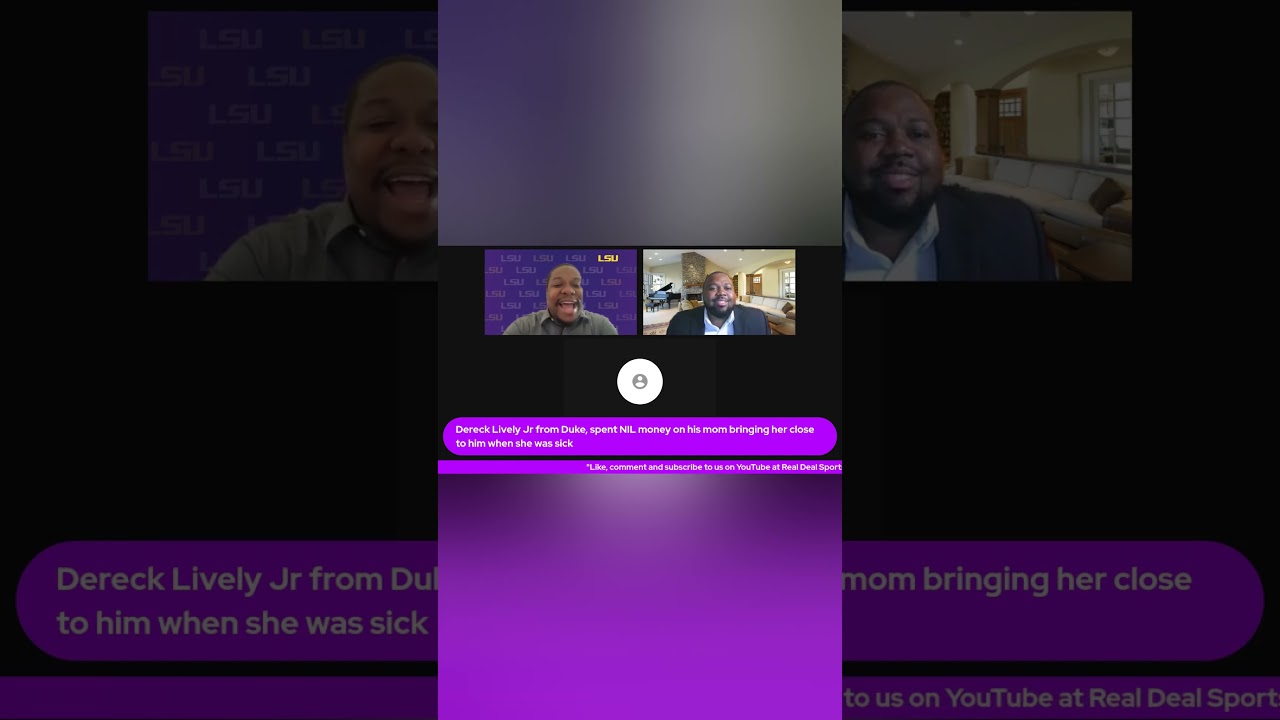 Player Uses NIL Money Help Heal His Mother | Real Deal Sports Show