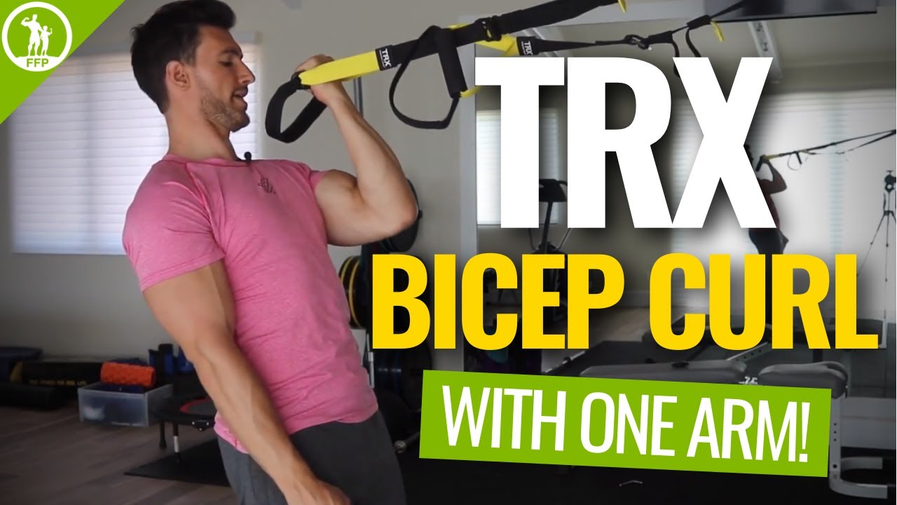 Single Arm Biceps Curl (TRX BICEP WORKOUT) YouTube