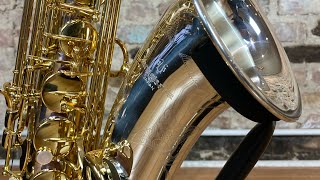 Japanese handcrafted Yani T9935 Yanagisawa Tenor Sax! Solid Sterling Silver! www.newyorksax.com