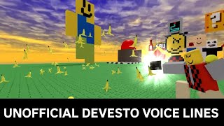 Unoffical Devesto Voice Lines Fanmade
