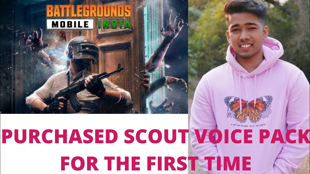 purchase scout basic voice pack in BGMI || 