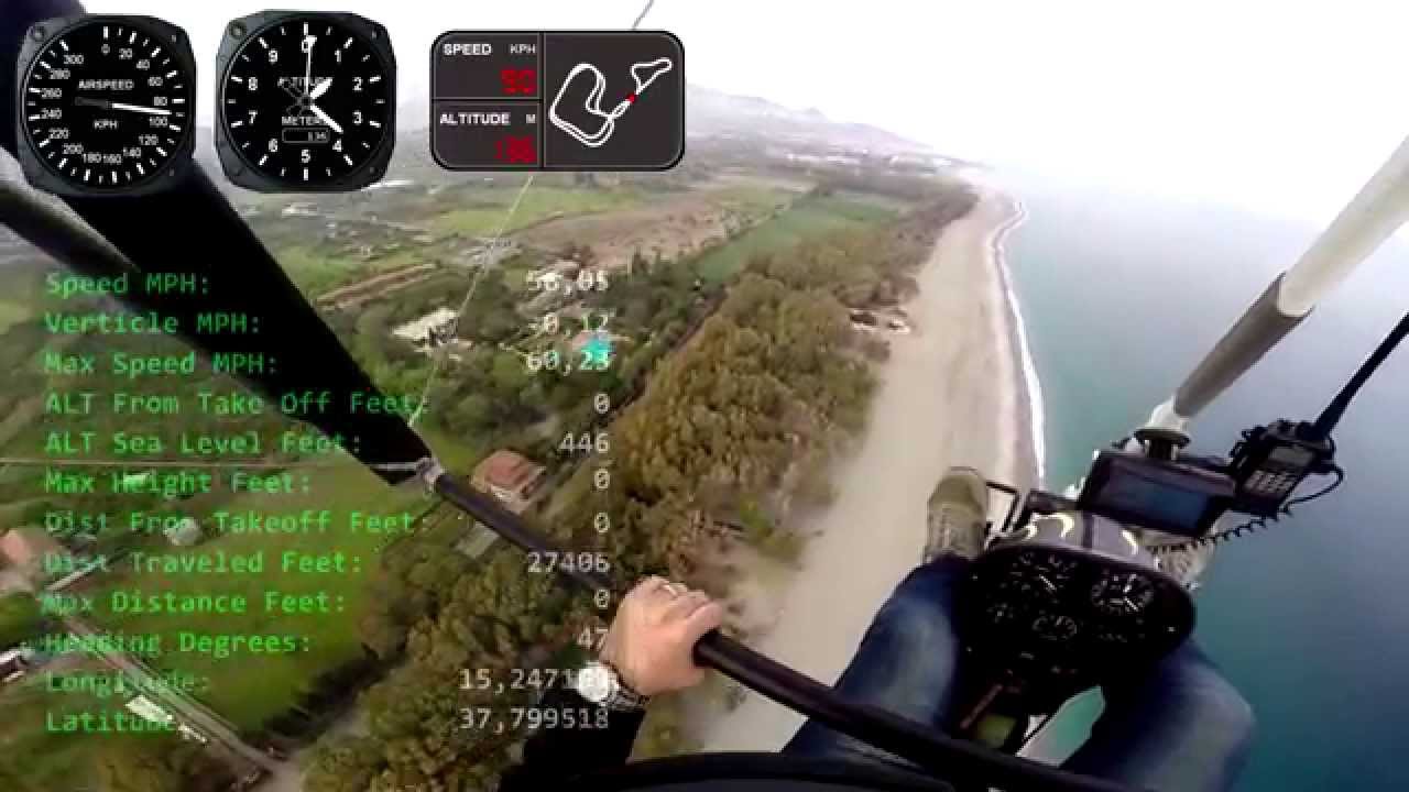Glass cockpit su... deltaplano a motore!