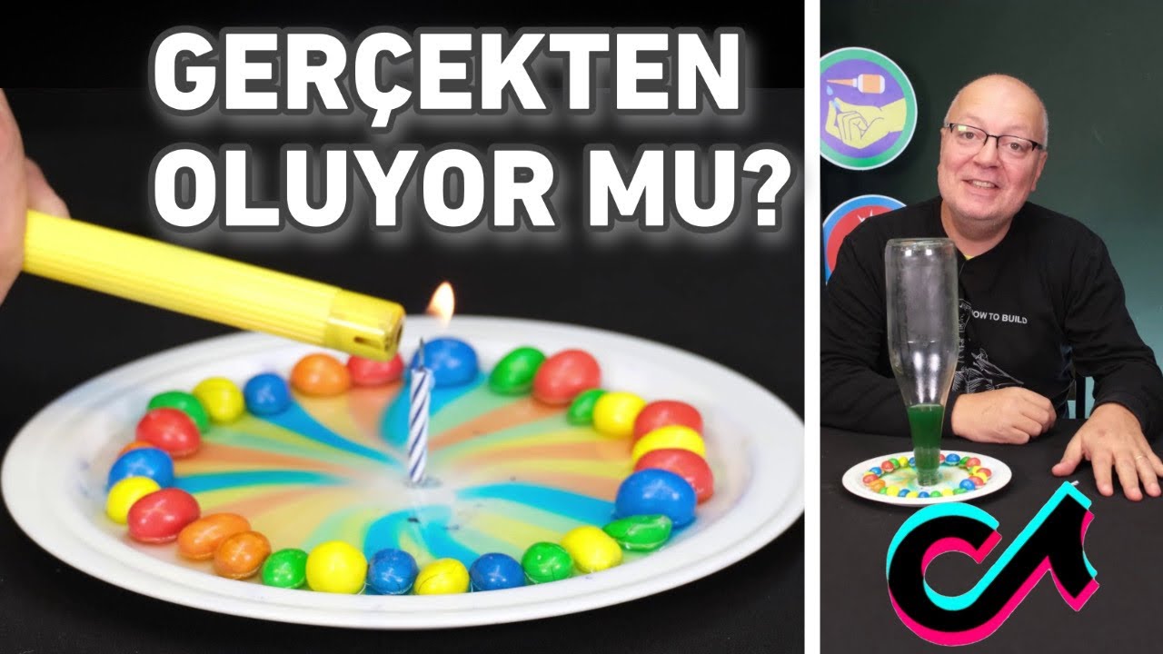 M&M’s ŞELALESİ DENEYİ GERÇEK Mİ? - TİKTOK EFSANELERİNİ TEST ETTİM